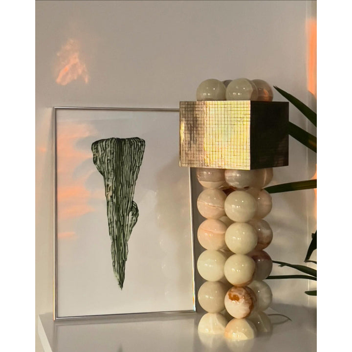 Elegant Sculptural Table Lamp