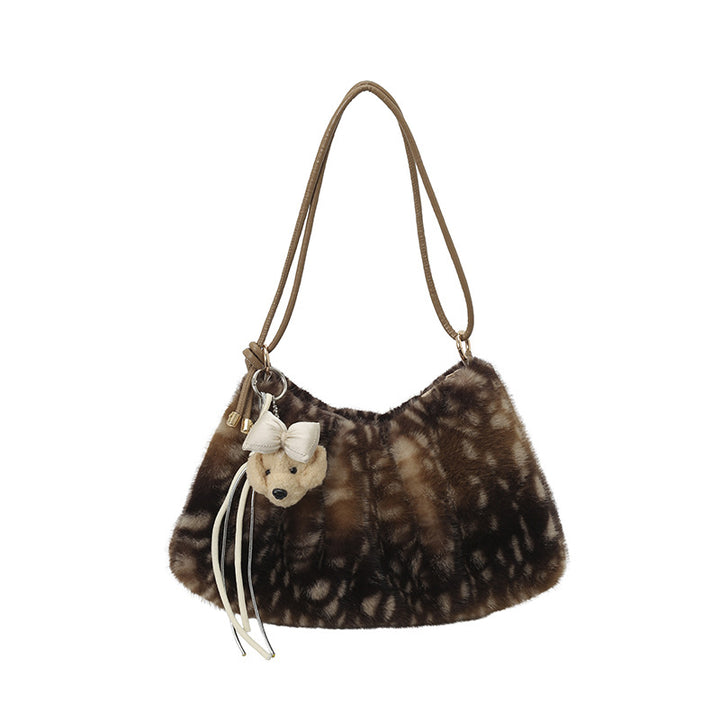 Luxurious Faux Fur Shoulder Bag