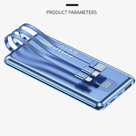 High-speed power bank with multifunctional cable and digital display Stornfield
