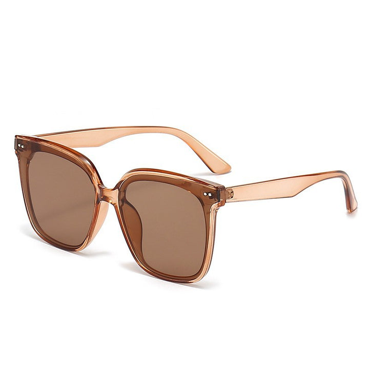 Oversized Geometric Frame Sunglasses