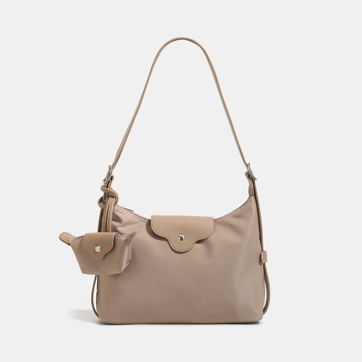 Stylish Hobo Handbag with Mini Pouch