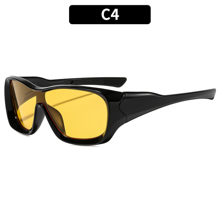 Sleek Sport Shield Sunglasses