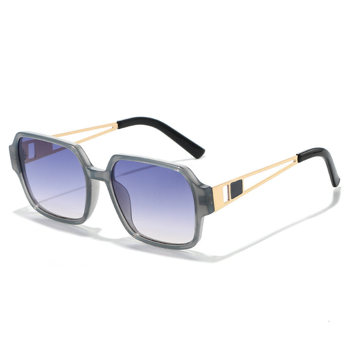 Chic Oversized Square Sunglasses with Decorative Accents Stornfield
