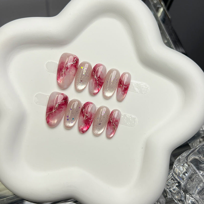 Artistic Gel Press-On Nail Set