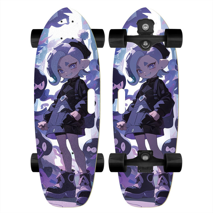 Mini Skateboard Deck with Textured Grip Stornfield