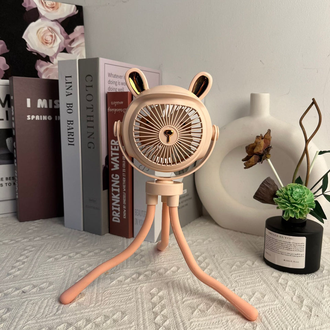 Cute Animal-Themed Portable Desk Fan Stornfield