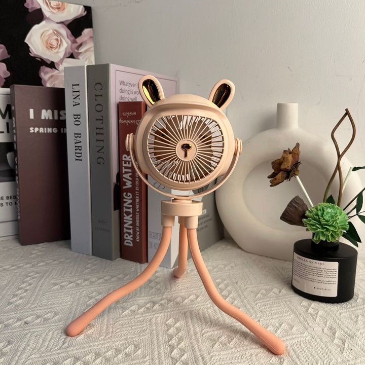 Cute Animal-Themed Portable Desk Fan Stornfield