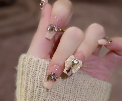 Artful Nail Art with Cute Bunny Pattern Cold Stornfield