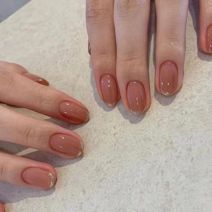 Elegant Ombre French Tip Nail Extensions Stornfield
