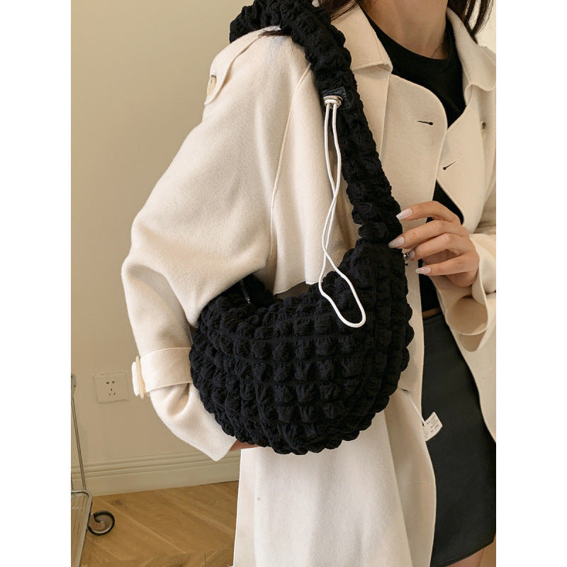 WoTextured Fabric Hobo Bag Stornfield