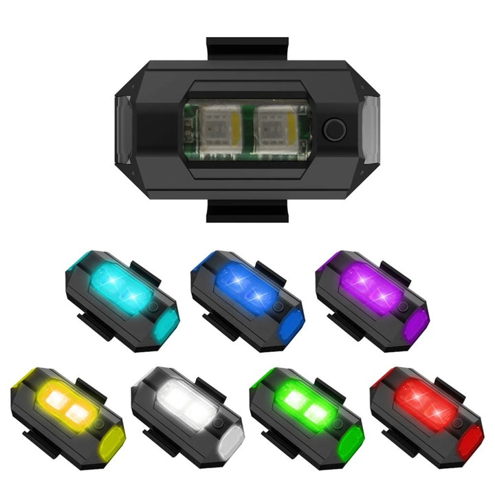 Versatile LED Bicycle Safety Light Set Stornfield