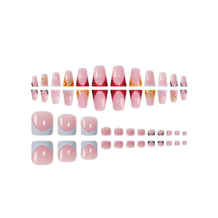 Floral 3D Nail and Pedicure Art Set Stornfield