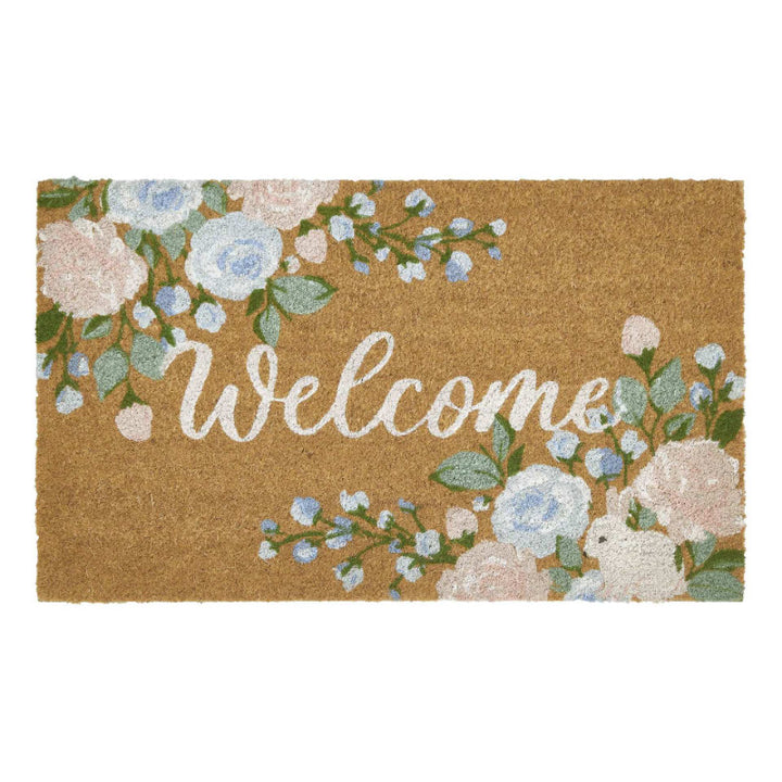 Floral Patterned Entry Mat