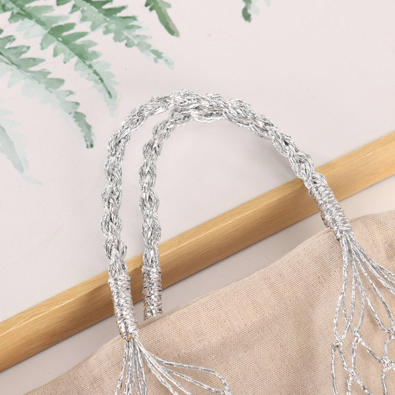 Multifunctional mesh tote bag with lining Stornfield