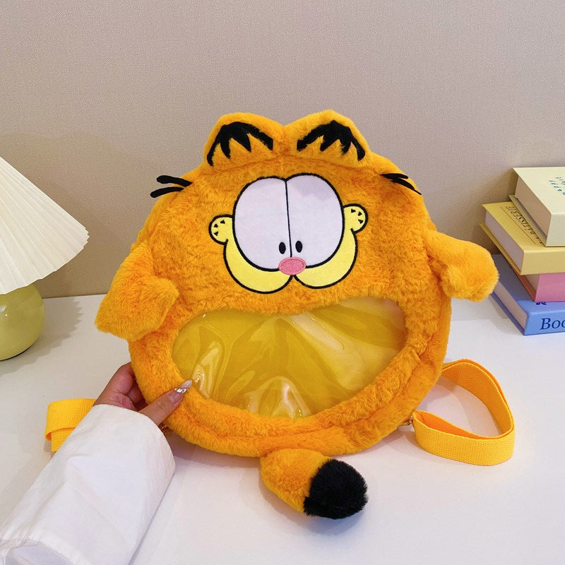 Plush backpack with cute animal face Stornfield