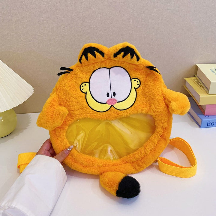 Plush backpack with cute animal face Stornfield