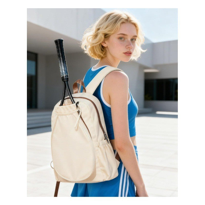 Practical tennis backpack with special racket compartments Stornfield