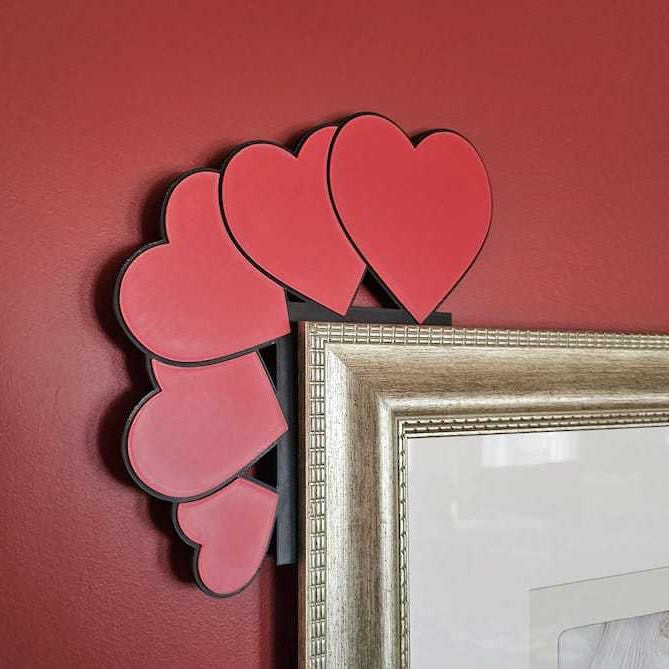 Heart-Shaped Decorative Wall Art
