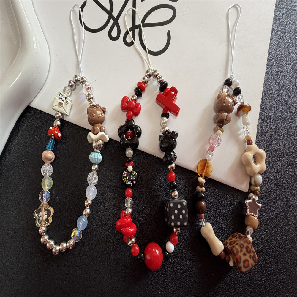 Decorative Charm Beaded Lanyard Stornfield