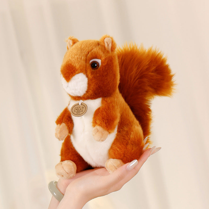 Plush Sitting Raccoon Collectible Soft Toy with Huggable Body and Embroidered Details Stornfield