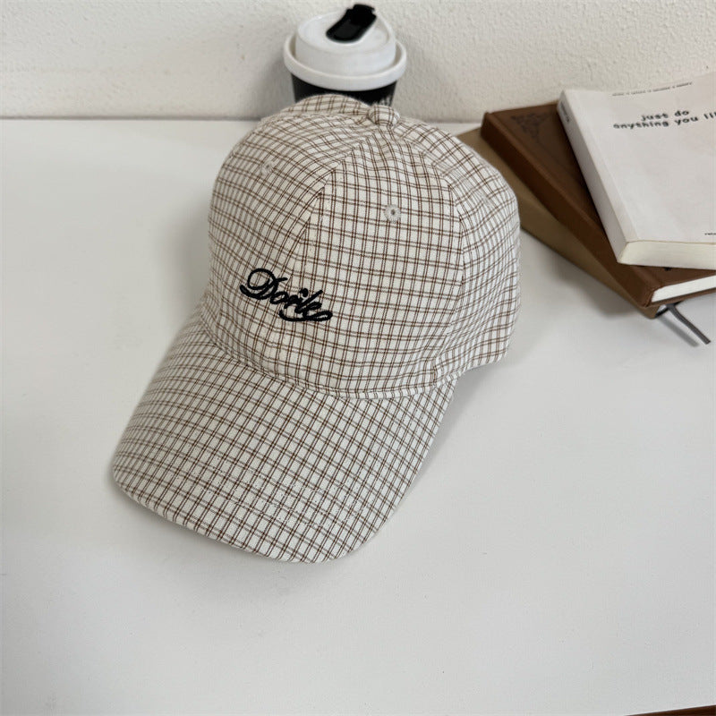 Men's Casual Checkered Baseball Cap Stornfield