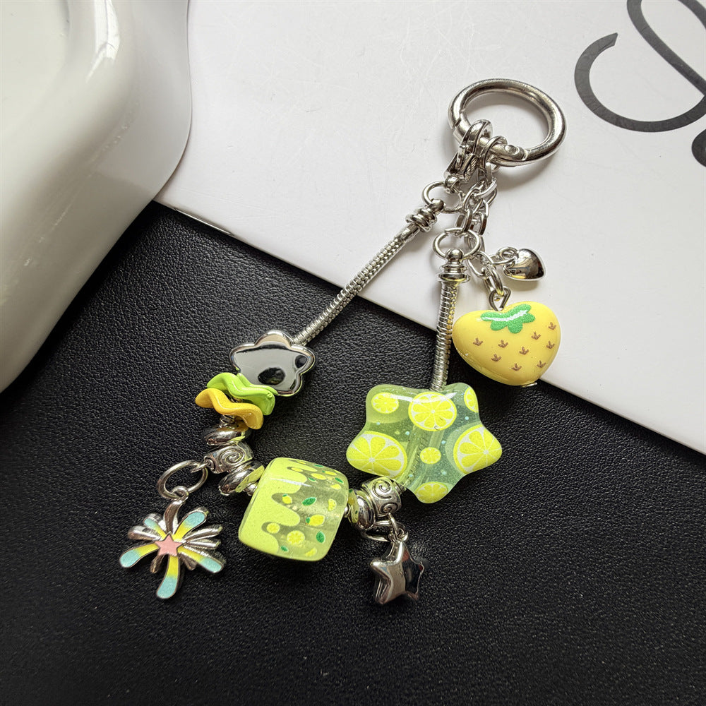 Playful Charm Beaded Keychain Stornfield