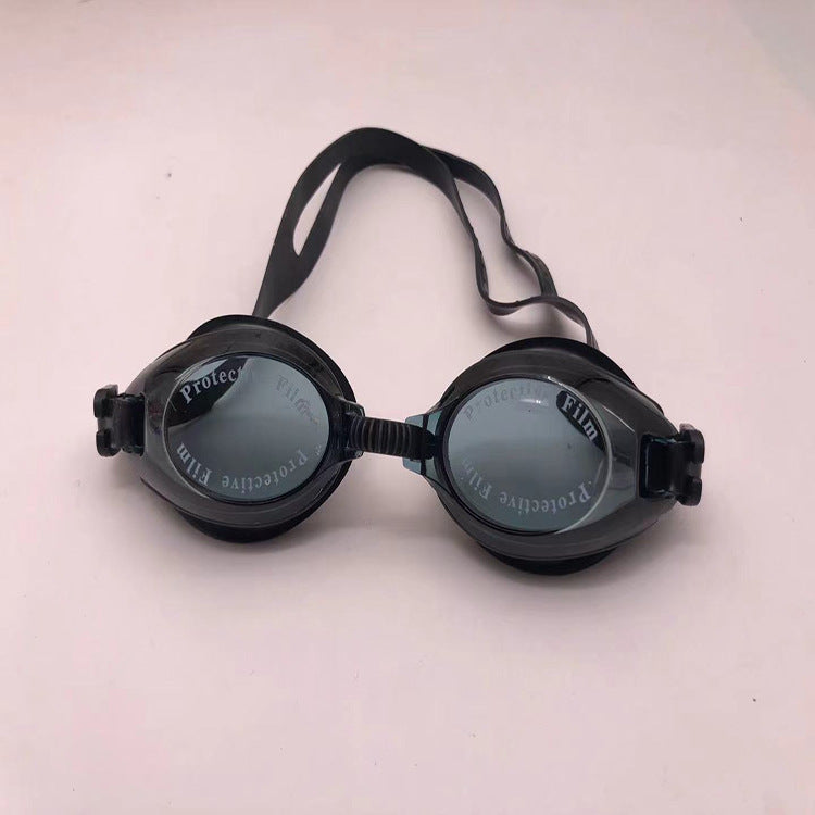 Sport swimming goggles with high-performance anti-fog coating and flexible silicone strap Stornfield