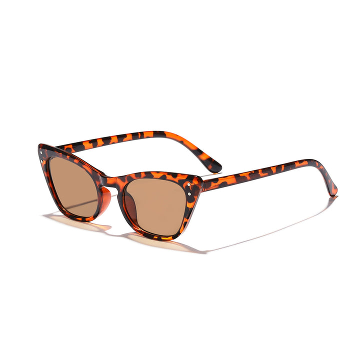 Ladies Cat-Eye Sunglasses with Mirrored Lenses and Stylish Frame Stornfield