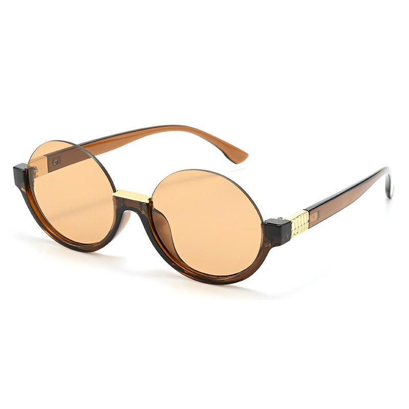 Women’s modern round sunglasses with elegant accents and UV protection Stornfield