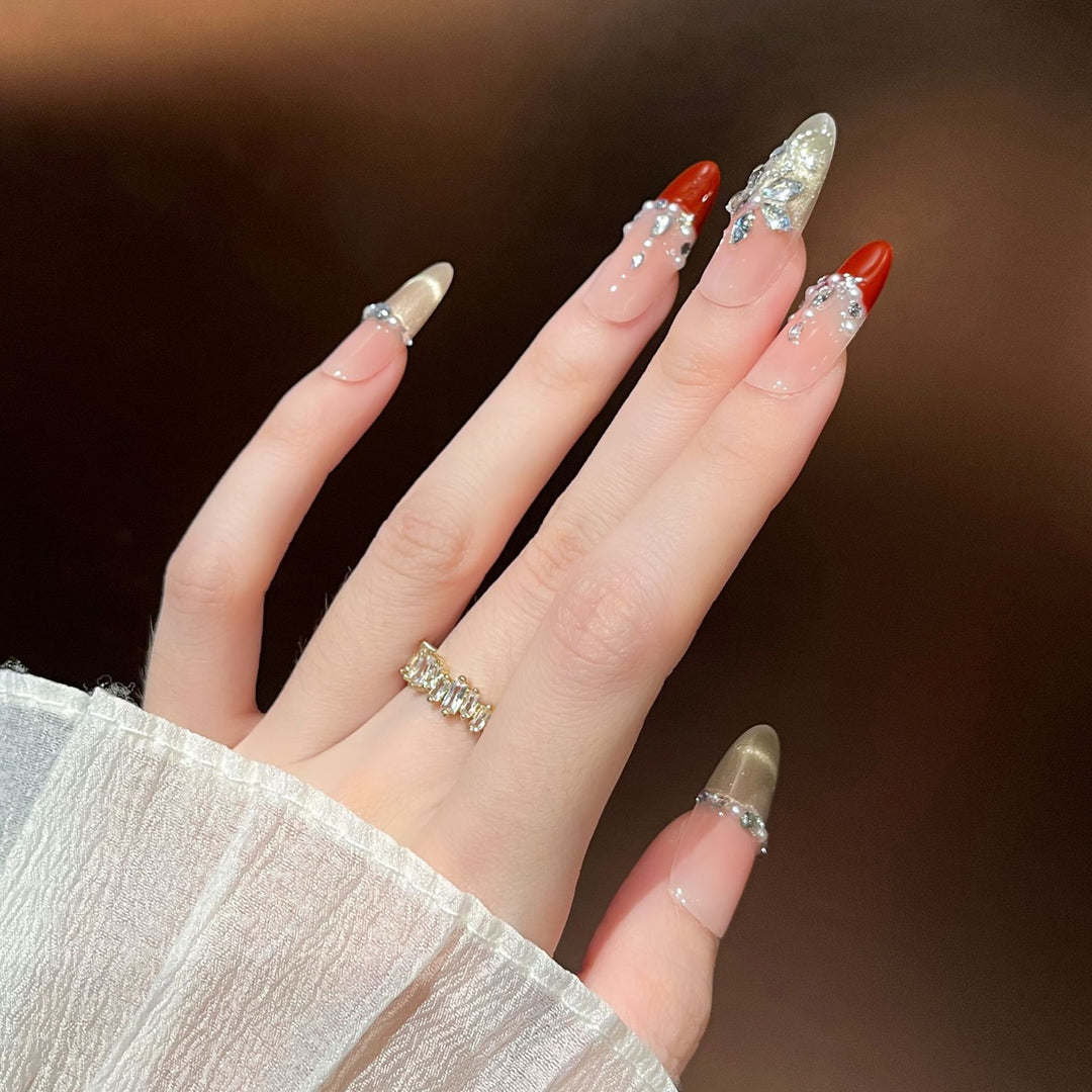 Artistic Glamour Press-On Nail Extensions Stornfield