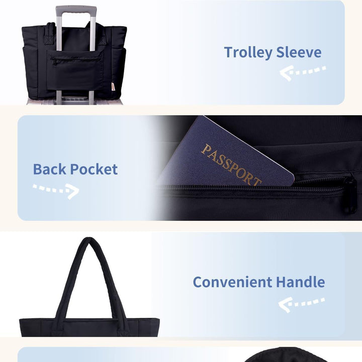 Practical tote bag with insulated compartments Stornfield