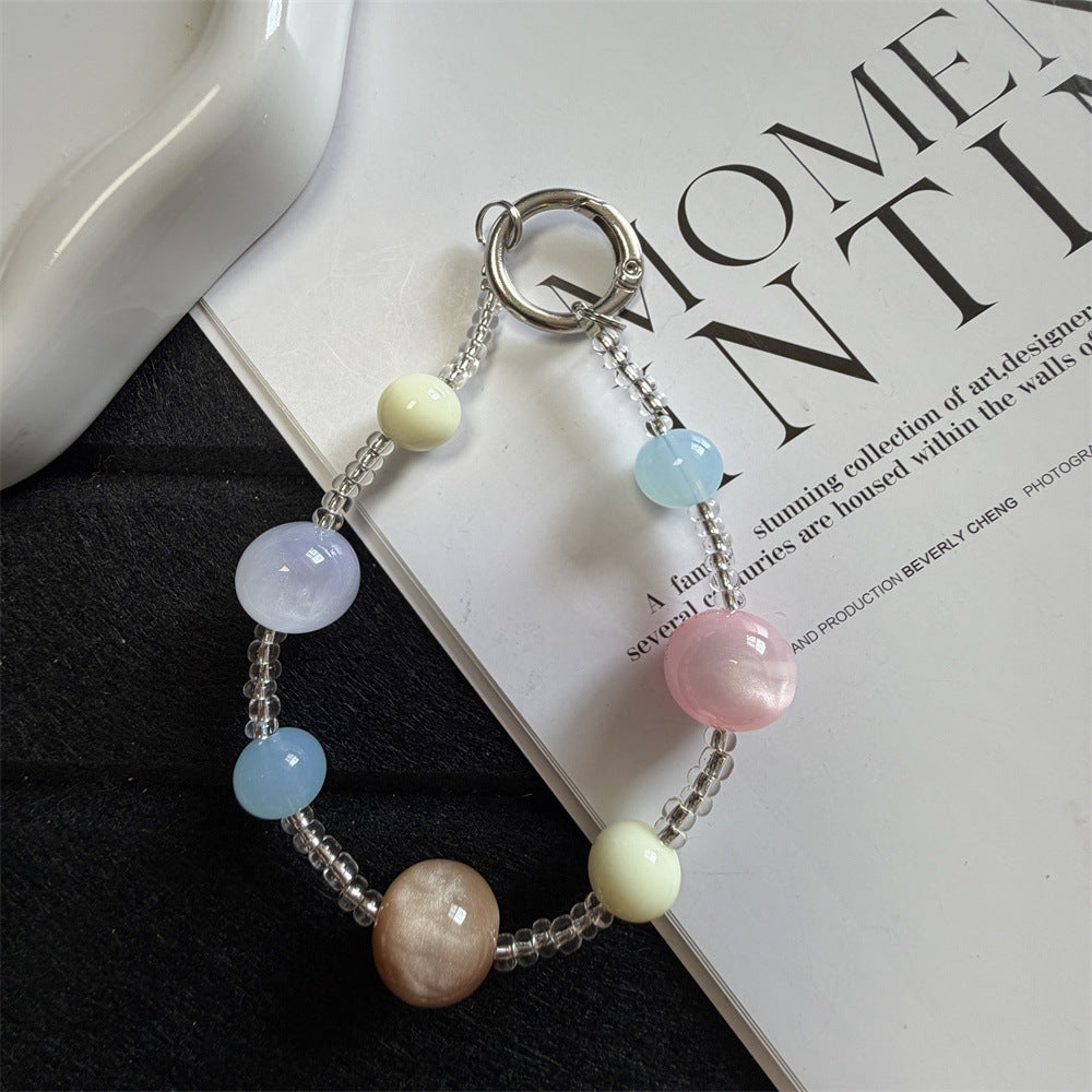 Decorative Beaded Keychain Holder Stornfield 1790134943
