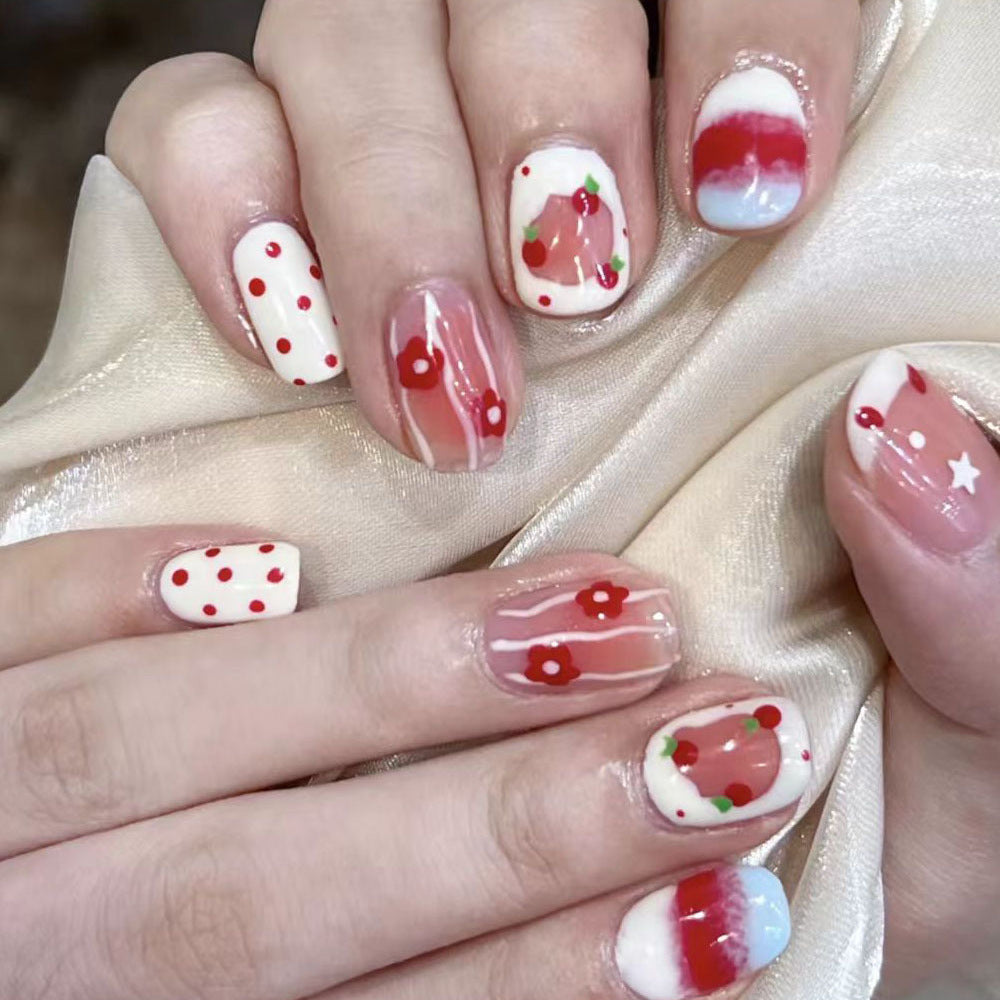 Creative Fruit-Themed Press-On Nails Stornfield