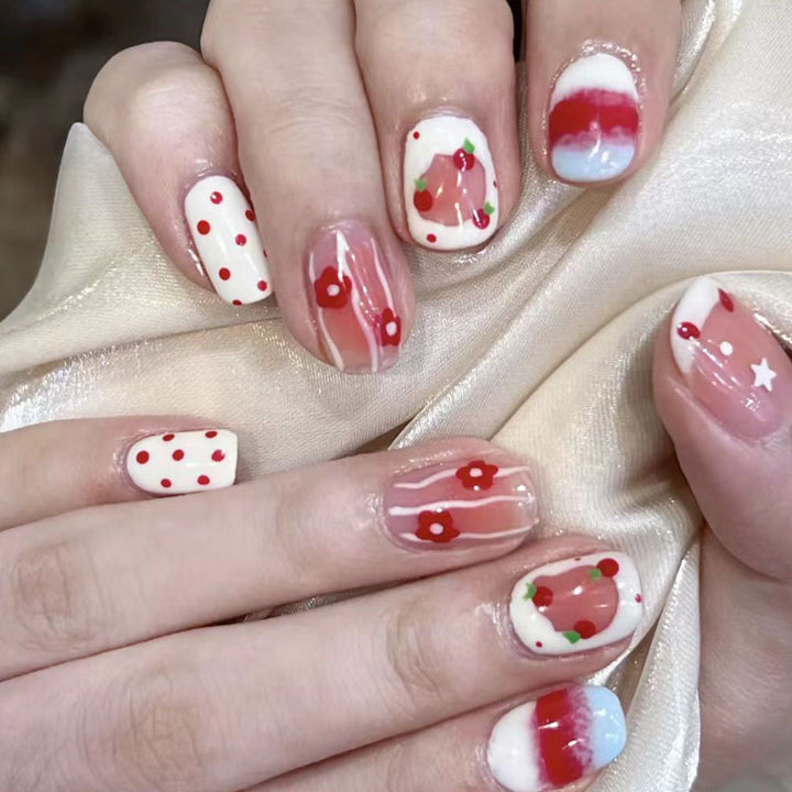 Creative Fruit-Themed Press-On Nails Stornfield
