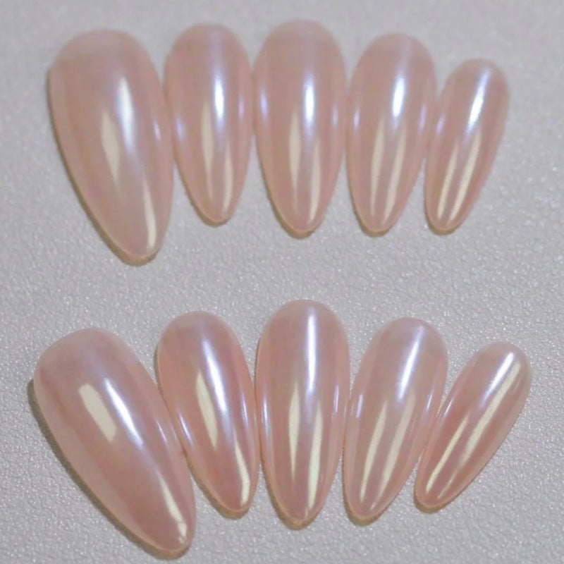 Glossy Pointed Press-On Nail Tips Stornfield