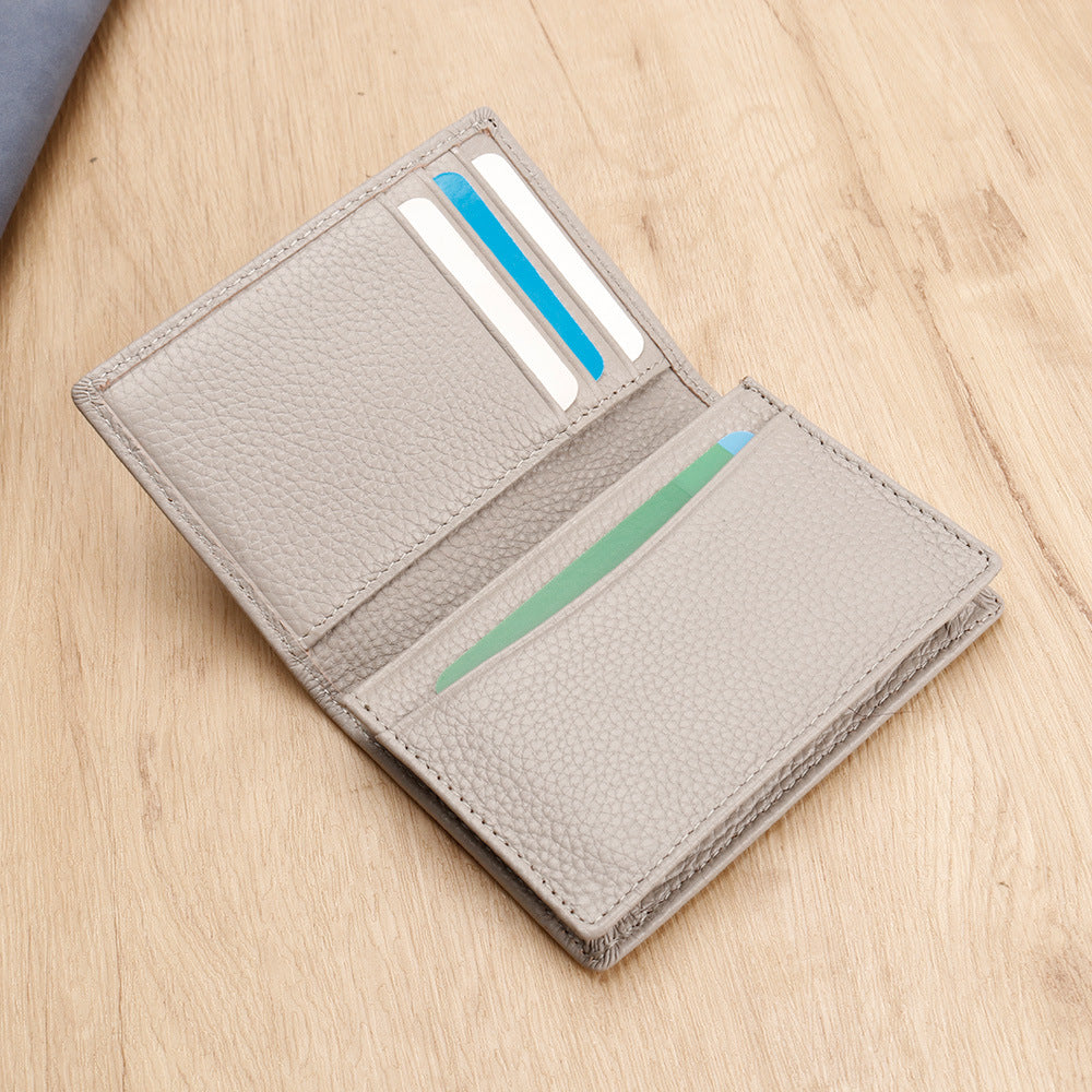 RFID-Blocking Leather Card Case Stornfield
