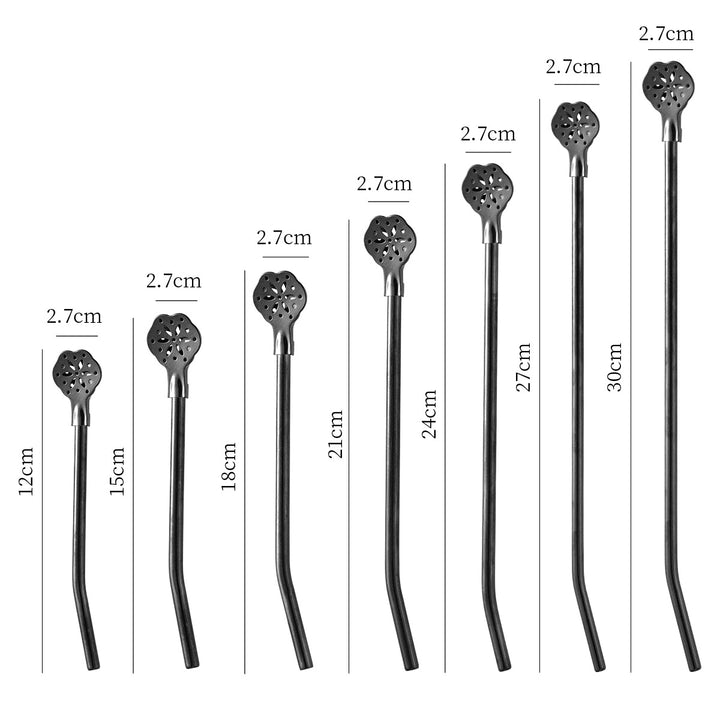 Stylish teaspoons with practical drainage holes Stornfield