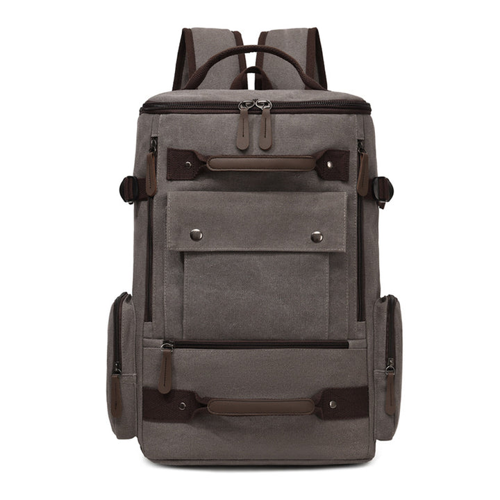 Multi-Functional Canvas Backpack