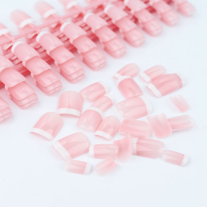 French Tip Press-On Nails Stornfield