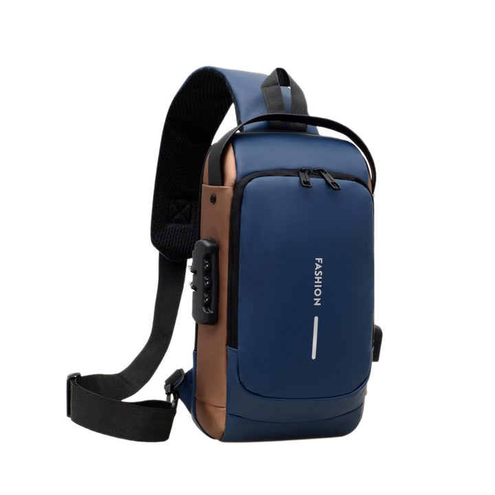 Shoulder bag with ergonomic design and multiple compartments Stornfield