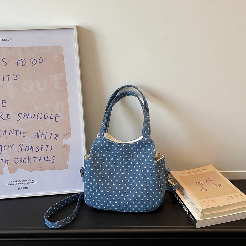 WoVersatile Star-Patterned Mini Shoulder Bag Stornfield