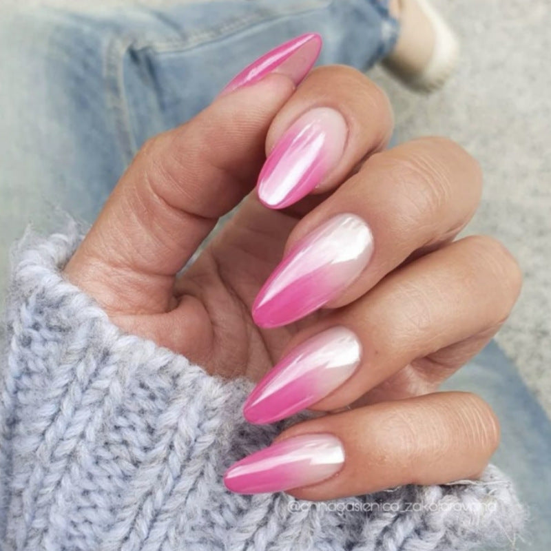 Elegant Ombre Stiletto Press-On Nails Stornfield