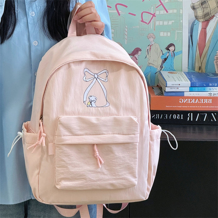 Adorable Casual Backpack with Character Design Stornfield