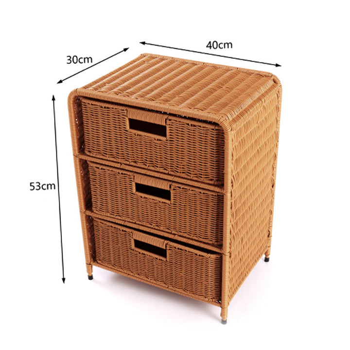 Multi-Drawer Woven Storage Chest Stornfield