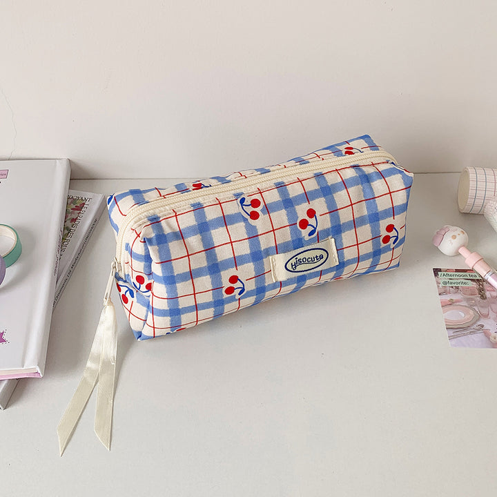 Fashionable Plaid Pencil Case Stornfield