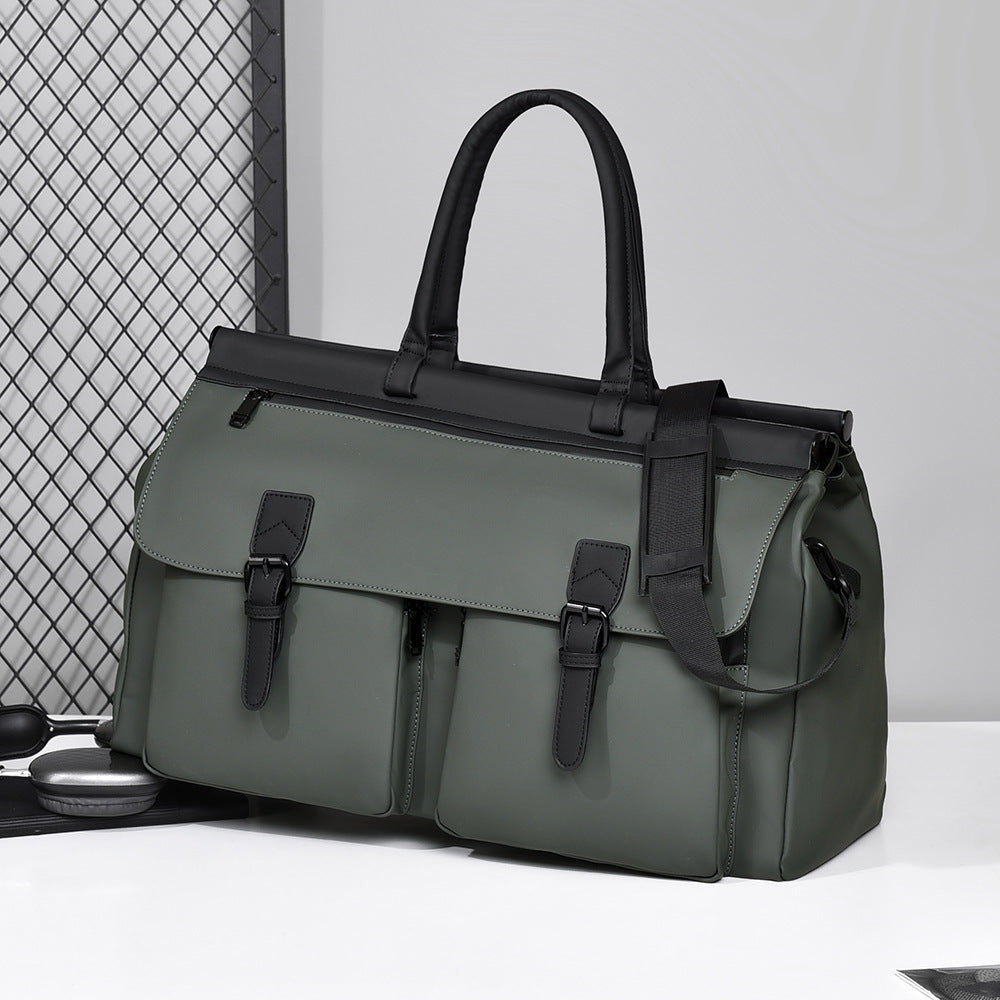 Multi-Compartment Urban Travel Tote
