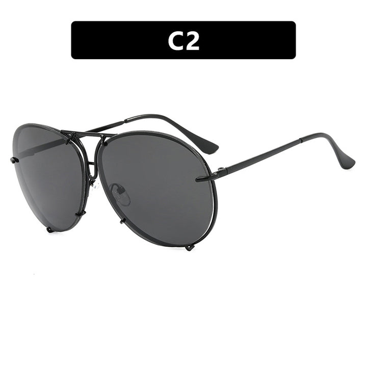 Ladies' flight sunglasses with stylish metal frame and UV protection Stornfield