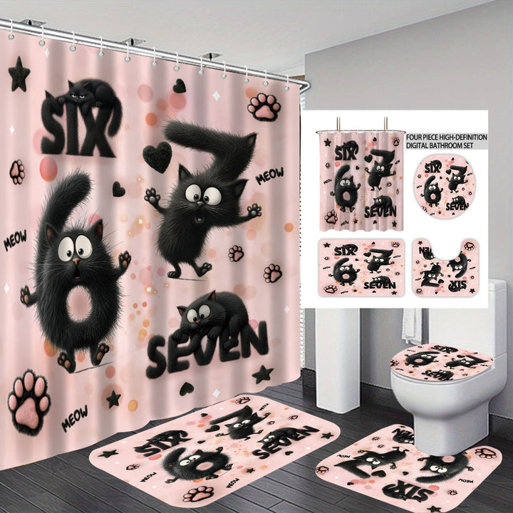 Colorful Dessert-Themed Bathroom Set Stornfield
