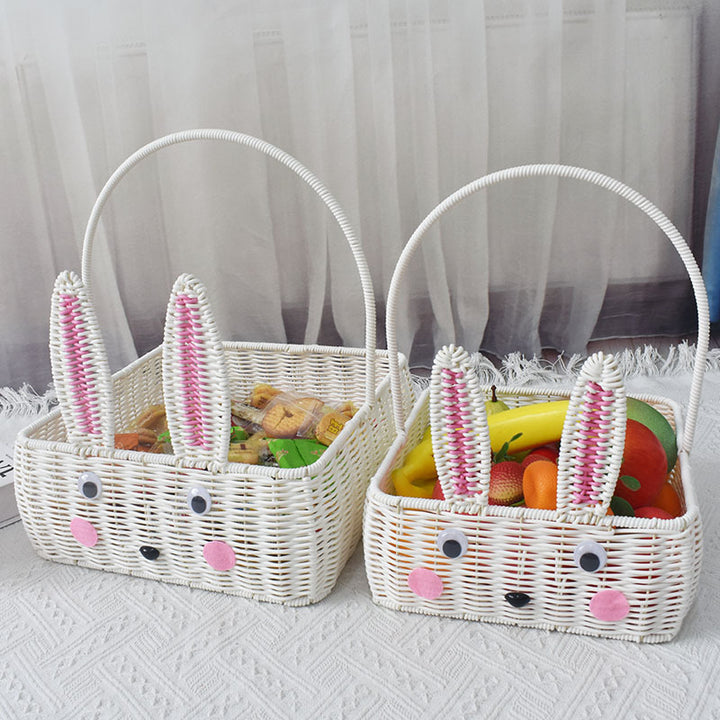 Decorative Bunny-Themed Storage Basket Stornfield