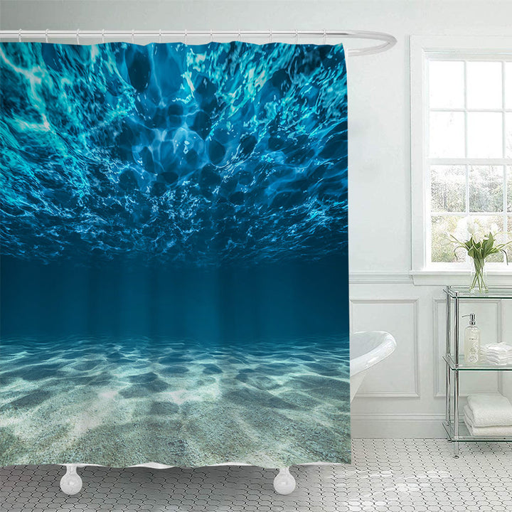 Coastal Pattern Shower Curtain Stornfield